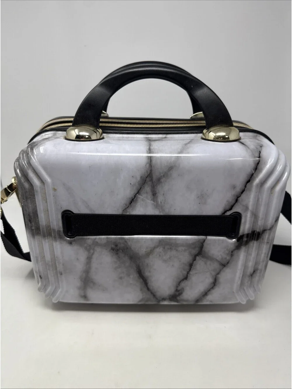 Triforce Elite Performance Beauty Case Luggage Travel Cosmetic Hard Case Marble